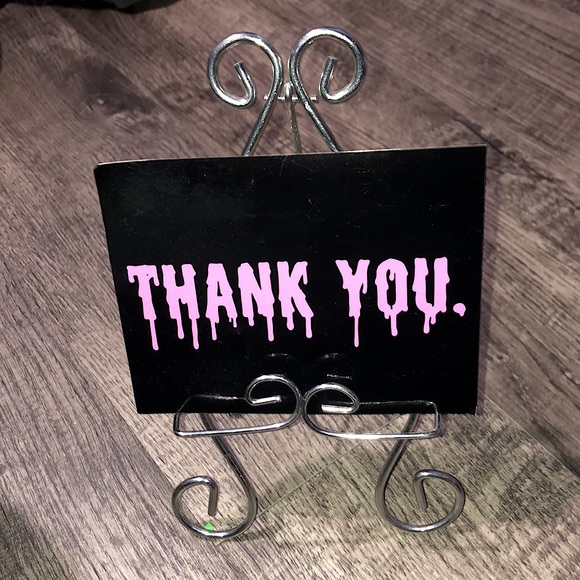 Silver Toned Decretive Display Tripod - Picture 2 of 4